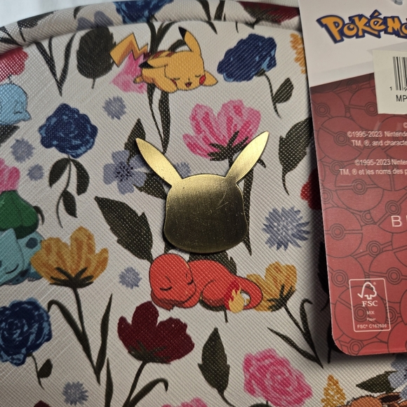 Pokemon Floral Kids Backpack - Multicolor - Picture 2 of 5